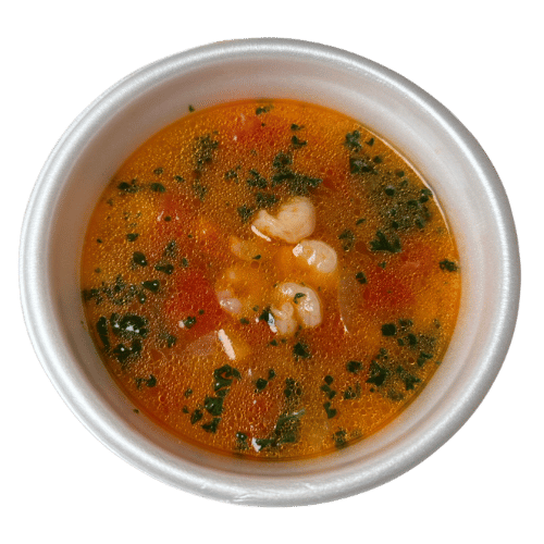 サラダ日和の海鮮スープ